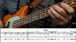 Something | The Beatles | Bass Cover With Tabs (Paul McCartney)