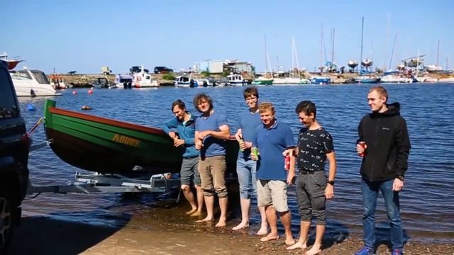Карбас "Койду" – спуск на воду