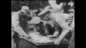 Допрос пленного австро-венгерского солдата