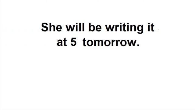 Английский язык для пенсионеров ТРЕНАЖЕР 20.18 Future Progressive he/she утверждение смотреть онлайн