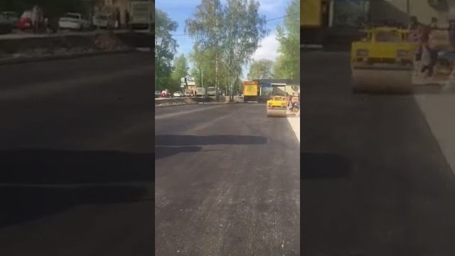 Асфальтирование в Новосибирске часть 2 смотреть онлайн