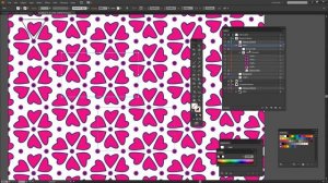 Create, Color and Save a Vector Pattern Swatch in Illustrator using a Free Madpattern Template