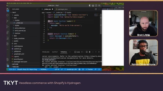 Shopify Hydrogen with Bret Little - The Complete Guide