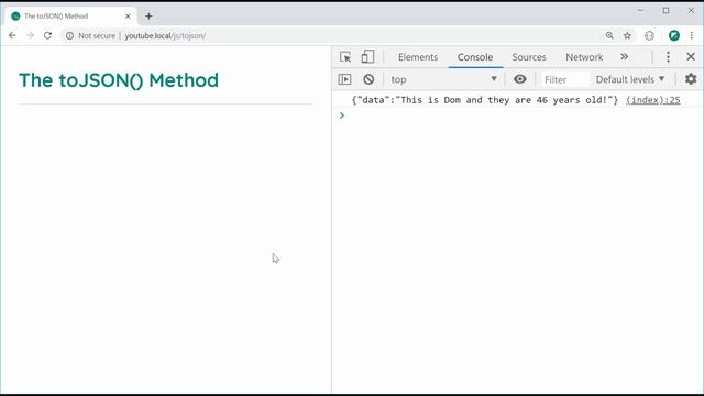 Using JSON Like a Pro with toJson() in JavaScript смотреть онлайн