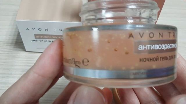 AVON TRUE антивозрастной ночной гель и дневной крем для лица spf 30. смотреть онлайн