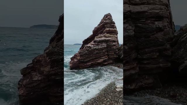 погода в Черногории.Один из пляжей Рафаиловичи.