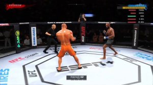Всем жертвам спама посвящается! Встретил Питуя в UFC 4!