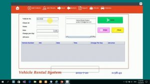 vehicle rental system project in java with source code