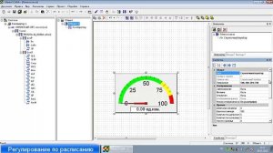 Включение и выключение регулирования температуры с помощью ОВЕН ТРМ201, по расписанию