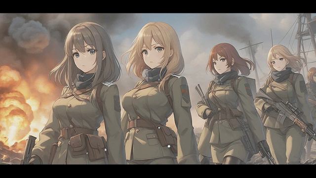 Бам-бам-бам мы стреляем по аниме