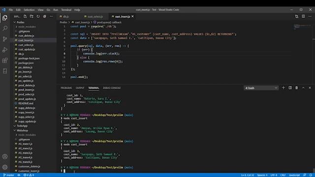 Database Transaction - using NodeJS, PostgreSQL, Visual Studio Code and GitHub смотреть онлайн