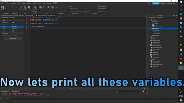 Beginner's Scripting Tutorial #3 - Values | Roblox Studio смотреть онлайн