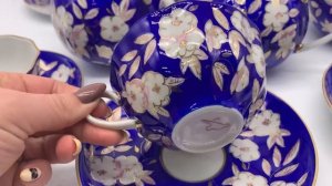 Сервиз Яблоневый цвет Дулевский фарфор