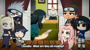 Naruto friends react to Naruto as Deku // Gacha React