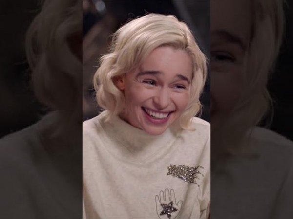 Emilia Clarke funny the set of the Game Thrones