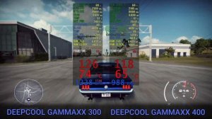 DEEPCOOL GAMMAXX 300  vs 400 (i7-10700 4.6)
