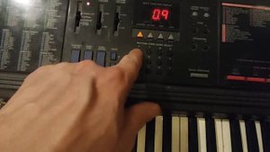 Casio CTK 550 проверка клавиш