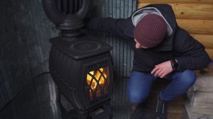 Топим и тестируем печь Бахта