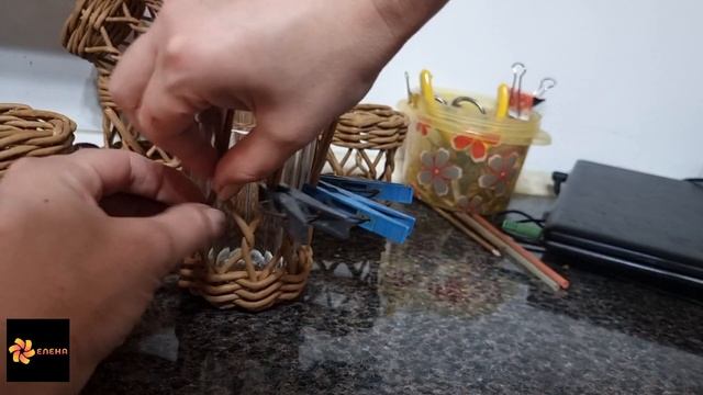 такого вы точно не видели ! Плетеный подстаканник