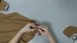 Как сделать обтачку на подкладе спинки пальто(жакета).Заготовка подклада спинки на пальто