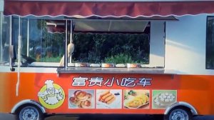 Киоск на колёсах из Китая.