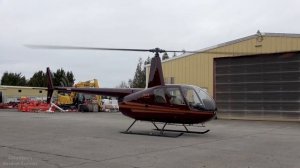 Epic Robinson R44 Raven II Helicopter Start Up & Take-Off