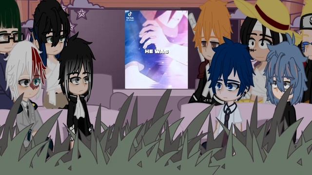 Anime characters react | Full video | смотреть онлайн