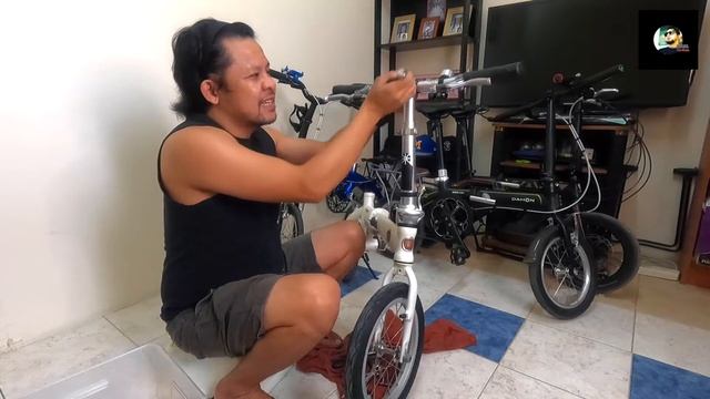 VIDEO# 25 Project Bike Video# 3 FIAT FOLDING BIKE (DISASSEMBLE)