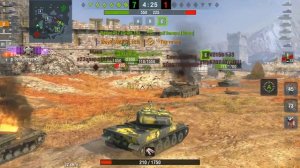 WOT blitz Обзор AMX 50 120 9 уровень
