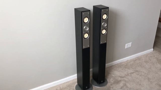 Yamaha NS-125F Home Theater Front Tower Surround Speakers смотреть онлайн