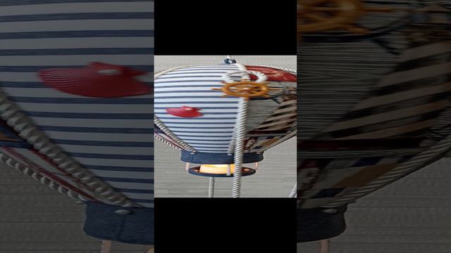 Морской воздушный шар из ткани 🌊