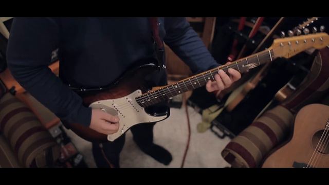 'Riviera' Schecter Koa body 80's Fender CIJ neck partcaster смотреть онлайн