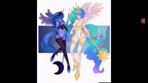 Принцесса Селестия и Принцесса Луна-Сестры