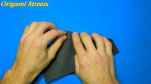 Как сделать самолёт F-117 из бумаги. оригами самолёт Стелс.