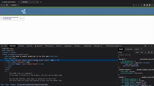 Designing a Responsive Navbar with React Bootstrap | Create React App Tutorial