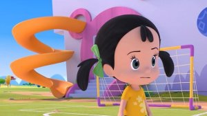 The Big Game - Cleo and Cuquin in English | Familia Telerín Nursery Rhymes and TV Show