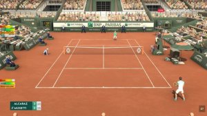 Carlos Alcaraz VS Lorenzo Musetti | Roland Garros 2023 | Tennis Elbow 4 | Gameplay