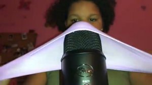 ASMR- slime on the microphone | gone wrong| pt:1