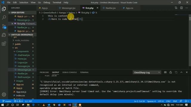How to create PHP code file and run on the server | PHP Lecture 3 | How to do this