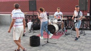 Nirvana - Smells Like Teen Spirit - Drum Cover - Live - Даниил Варфоломеев и уличный бэнд