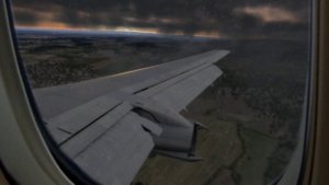 X-Plane 10: B737-200 landing Frankfurt-Hahn