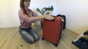 Xiaomi RunMi 90 Points Suitcase Red 20'' / Обзор чемодана Сяоми