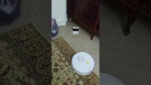 пылесос не возвращается на базу.