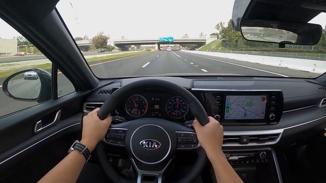 2021 KIA K5 GT-Line AWD 1.6 Turbo POV Test Drive смотреть онлайн