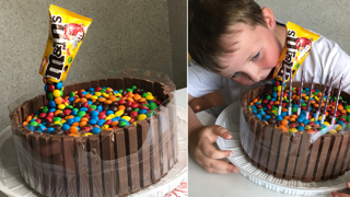 БИСКВИТНЫЙ ТОРТ KIT KAT С M&M`s