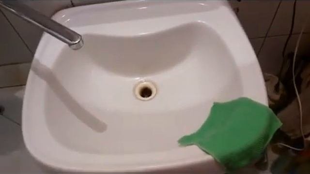 Как отмыть старую раковину и ванну легко,быстро и без химии!