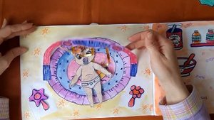 Дом для бумажных кукол. Онлайн-школа рисования "Малевашки"