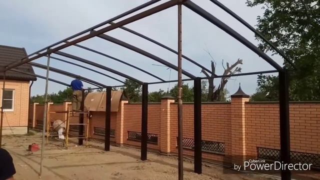 консольный навес