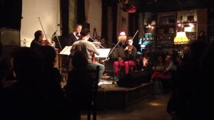 "Шарабан" - Александр Маноцков и Courage Quartet в "Мастерской", 01.11.2014