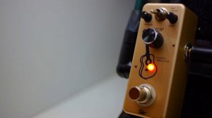 Iset Acoustic Guitar simulator pedal